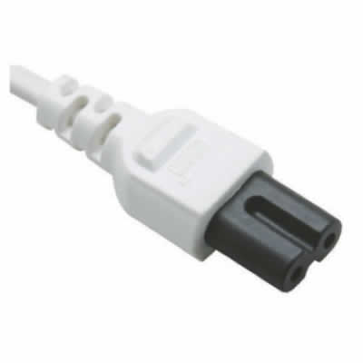 JT-ST2 IEC C7八字尾电源线，适配18AWG/2C美标与国标线缆