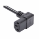 ST3WB IEC C13弯头电源线，适配SAA H05VV-F 3×0.75~1.0mm²澳标线材