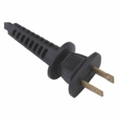 美标NEMA 1-15P两芯电源线FY-2A UL认证SVT线缆多规格适配家电设备